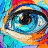 Colorful Eye Diamond Painting