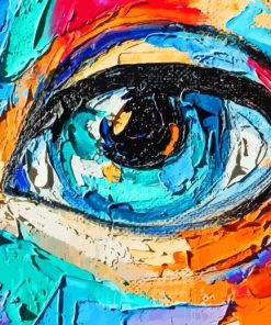 Colorful Eye Diamond Painting