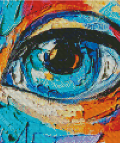 Colorful Eye Diamond Painting