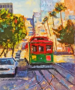 Abstract San Francisco Diamond Painting