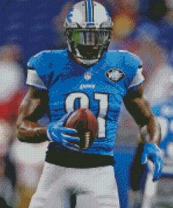 Calvin Johnson Diamond Painting