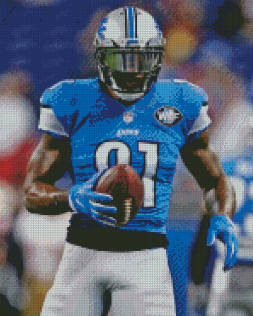 Calvin Johnson Diamond Painting