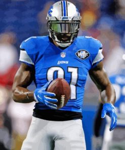 Calvin Johnson Diamond Painting