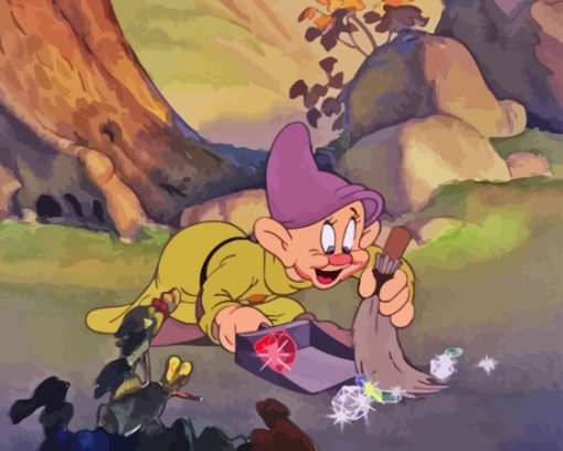 Dwarf Dopey Diamond Painting