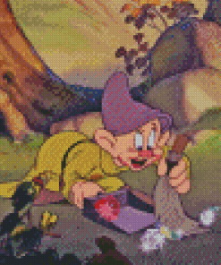 Dwarf Dopey Diamond Painting