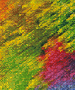 Fall Abstract Diamond Painting