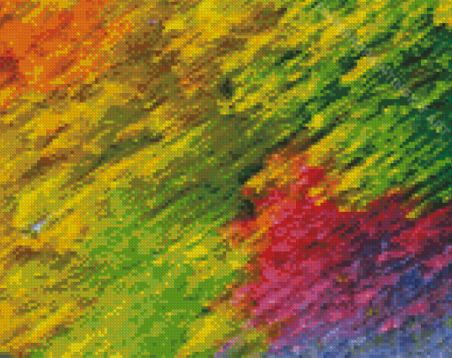 Fall Abstract Diamond Painting