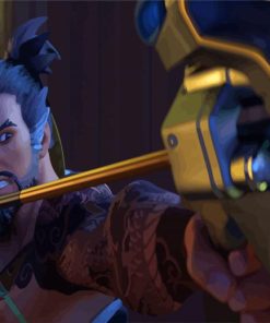 Aesthetic Hanzo Diamond Painting