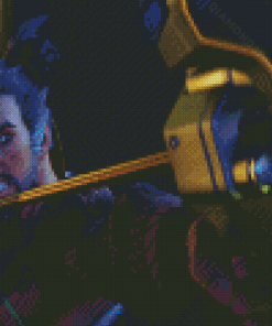 Aesthetic Hanzo Diamond Painting