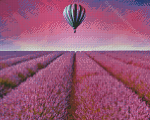 Hot Air Balloon Diamond Painting