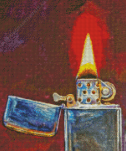 Aesthetic Lighter Diamond Painting