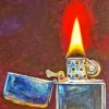 Aesthetic Lighter Diamond Painting