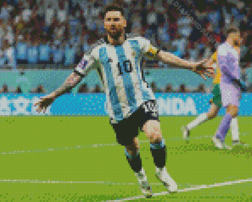 Lionel Messi Diamond Painting