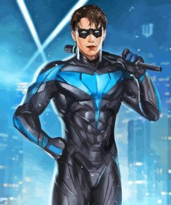 Aesthetic Nightwing Diamond Painting