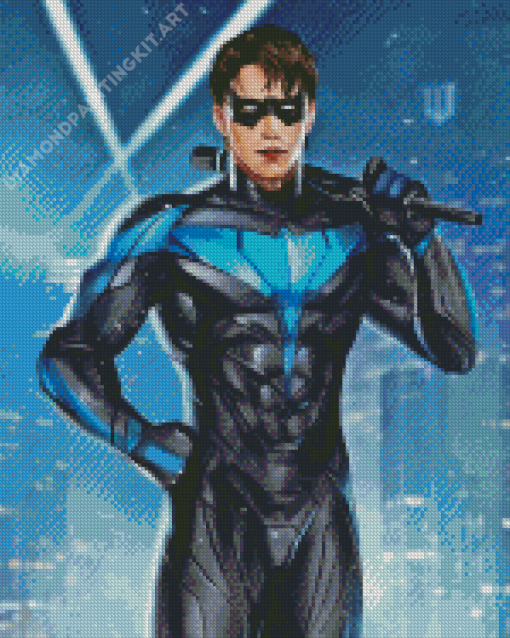 Aesthetic Nightwing Diamond Painting