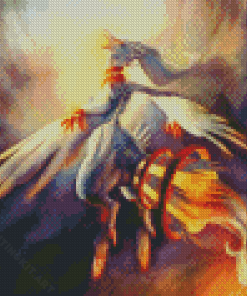 Aesthetic Reshiram Diamond Painting