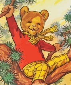 Rupert Bear Diamond Painting