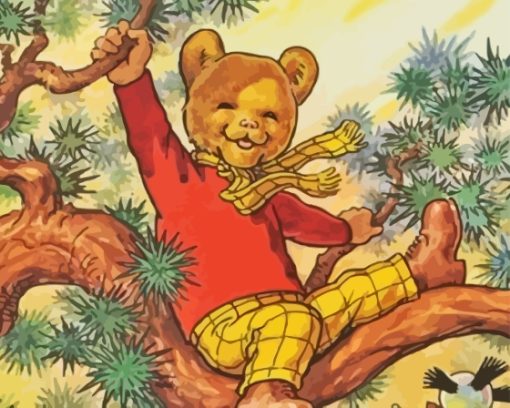 Rupert Bear Diamond Painting