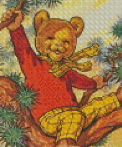 Rupert Bear Diamond Painting