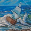 Sea Storm Diamond Painting