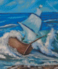 Sea Storm Diamond Painting