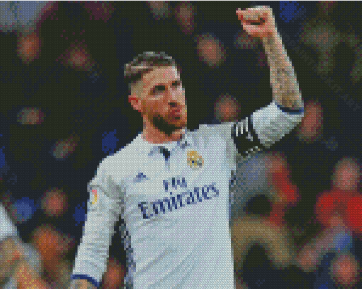 Sergio Ramos Diamond Painting