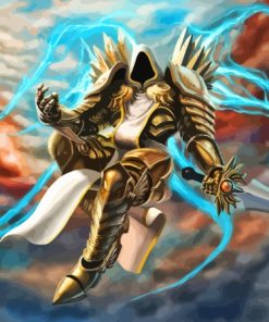 Aesthetic Tyrael Diamond Painting