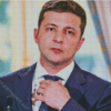 Volodymyr Zelenskyy Diamond Painting