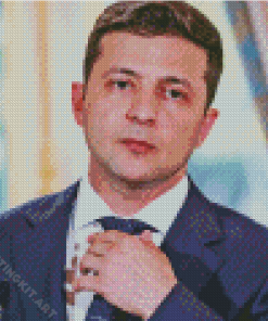 Volodymyr Zelenskyy Diamond Painting