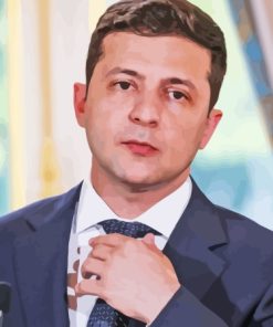 Volodymyr Zelenskyy Diamond Painting