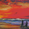 Wedding On Beach Diamond Painting