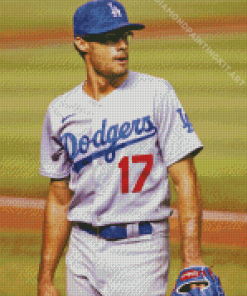 Dodgers Baseball Diamond Painting