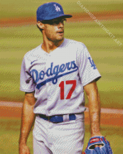 Dodgers Baseball Diamond Painting