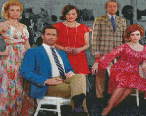 Mad Men Diamond Painting