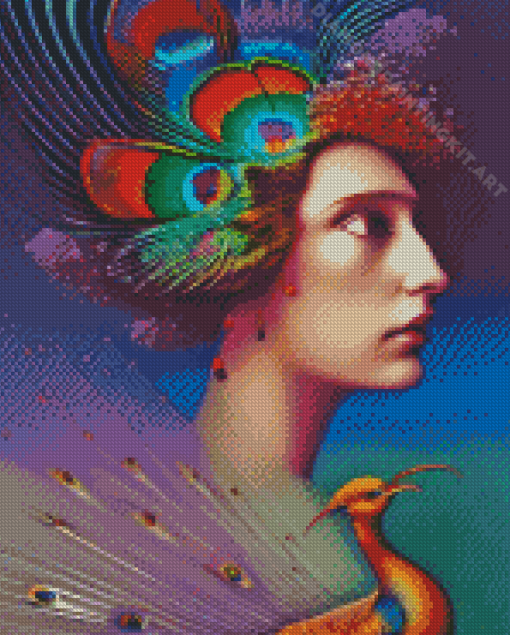 Aesthetic Peafowl Diamond Painting