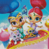 Shimmer And Shine Diamond Painting