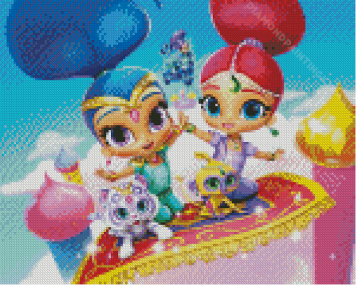 Shimmer And Shine Diamond Painting