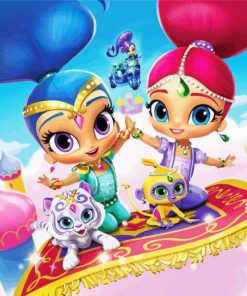 Shimmer And Shine Diamond Painting