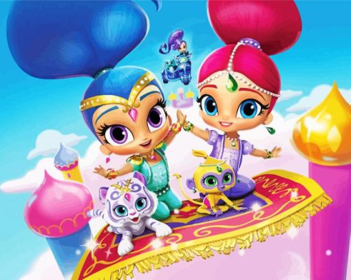 Shimmer And Shine Diamond Painting