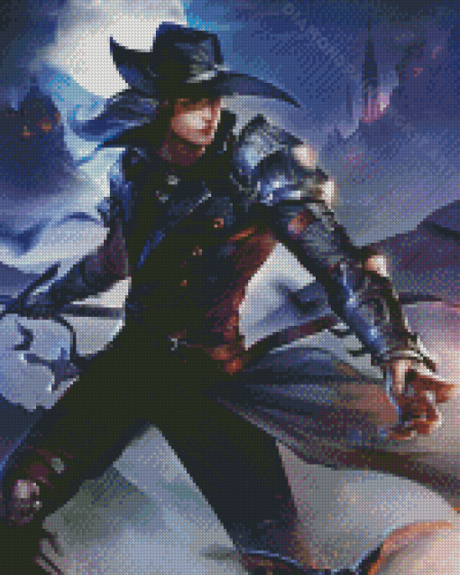 Vampire Hunter Diamond Painting