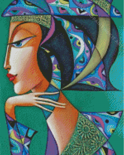 Aesthetic Woman Diamond Painting