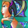 Aesthetic Woman Diamond Painting