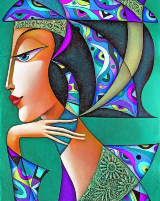 Aesthetic Woman Diamond Painting