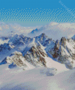 Alpes Mountains Diamond Painting