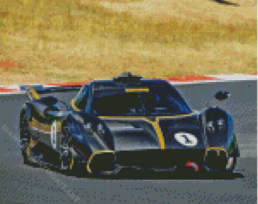 Black Pagani Diamond Painting