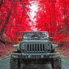 Black Jeep Diamond Painting