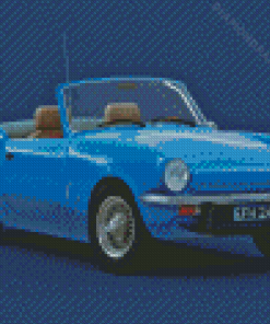 Spitfire Car Diamond Painting