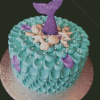 Mermaid Cake Diamond Painting