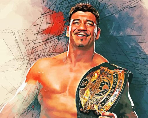 Eddie Guerrero Diamond Painting