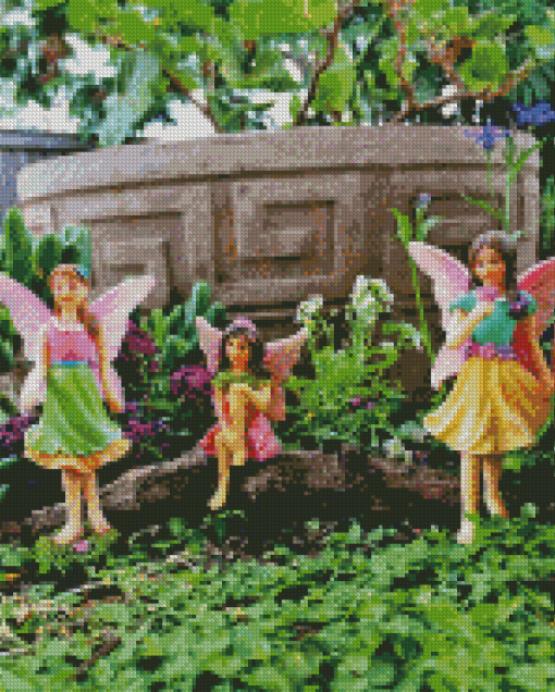 Fairies Garden Diamond Painting